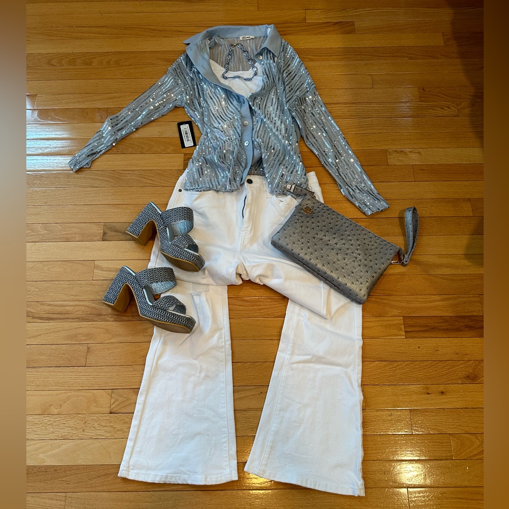Blumin Sequin Blouse